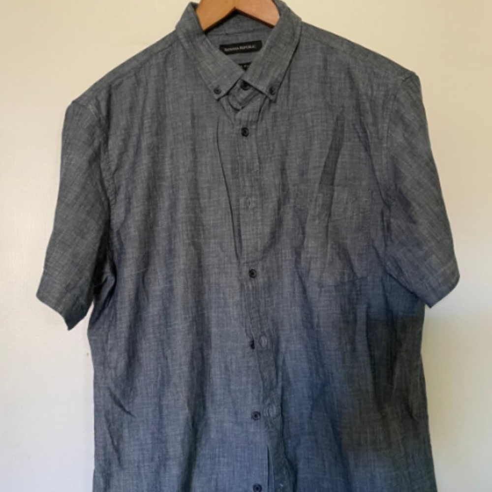 Short Sleeves Button Down